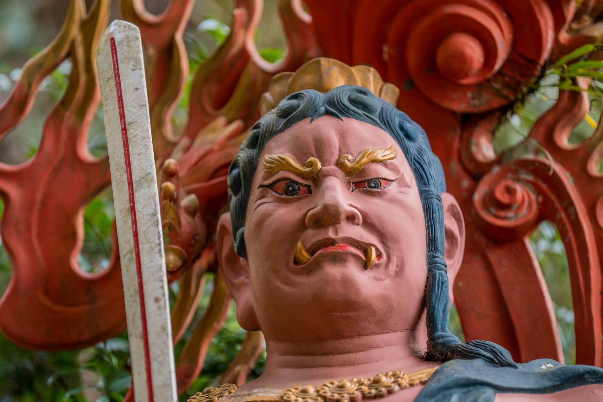 神峯寺の不動明王