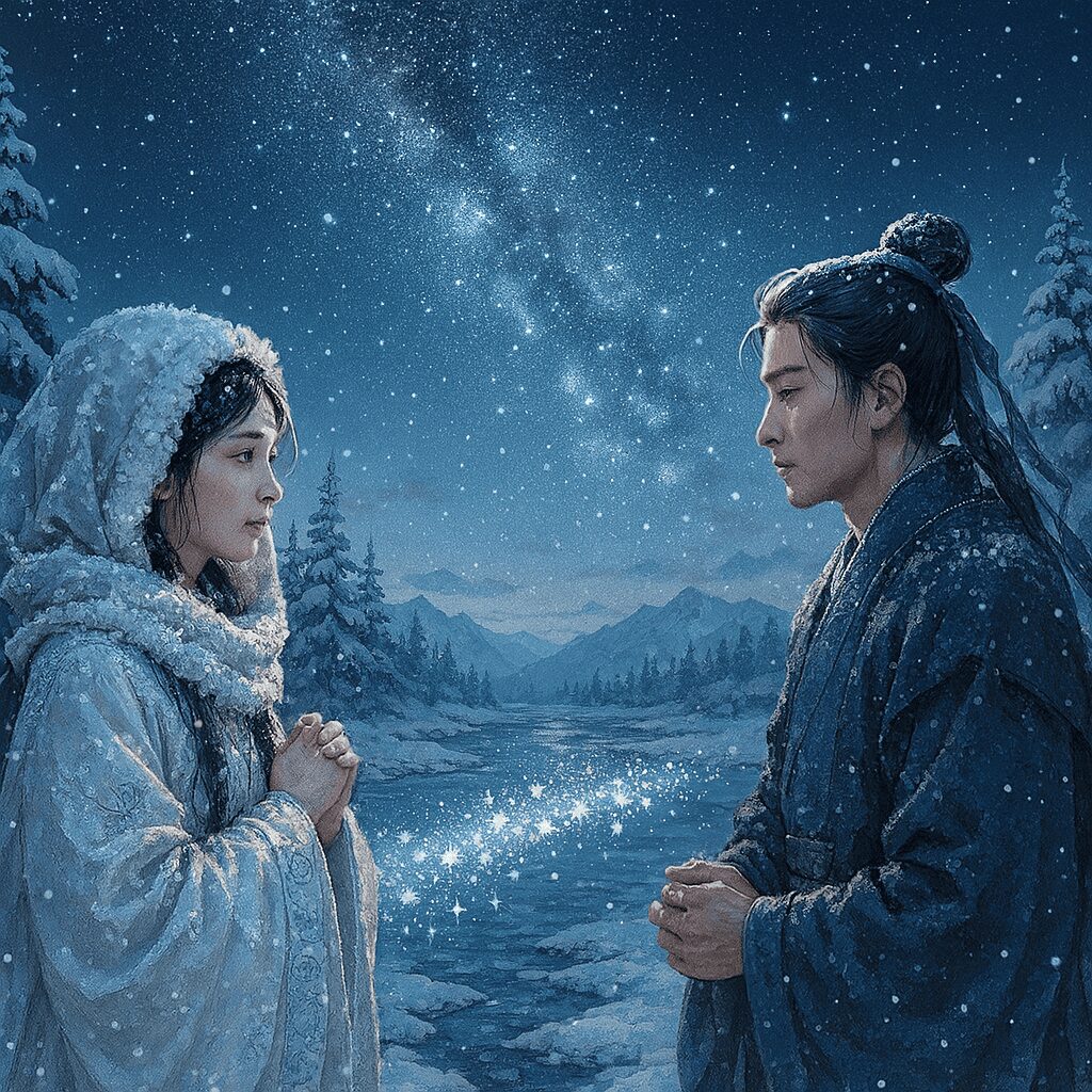 七夕伝説の冬バージョン